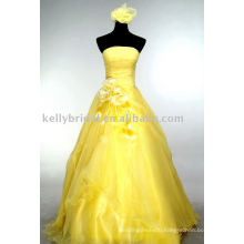 Fashion yellow prom dress pregnant women dresses